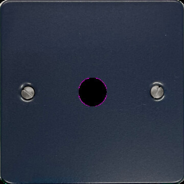 Flat Blue Toggle Switch (1 Gang)