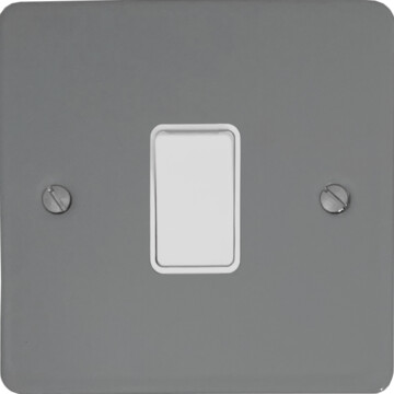 flat light grey intermediate switch (white switch) front fc20825
