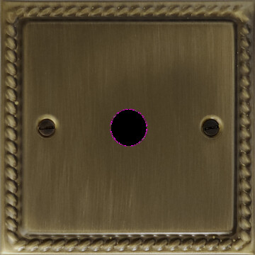 Monarch Antique Brass Toggle Switch (1 Gang)
