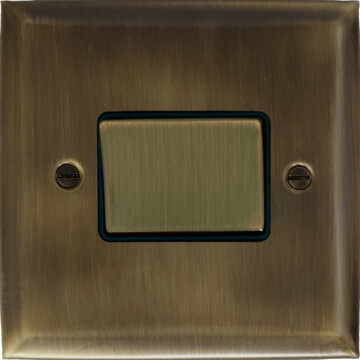 spectrum antique brass fan isolator switch (brass switch) front fc101025