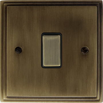 victorian antique brass intermediate switch front fc101025