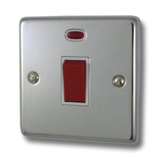 Single Chrome Cooker Switch