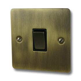 Flat Antique Brass Sockets