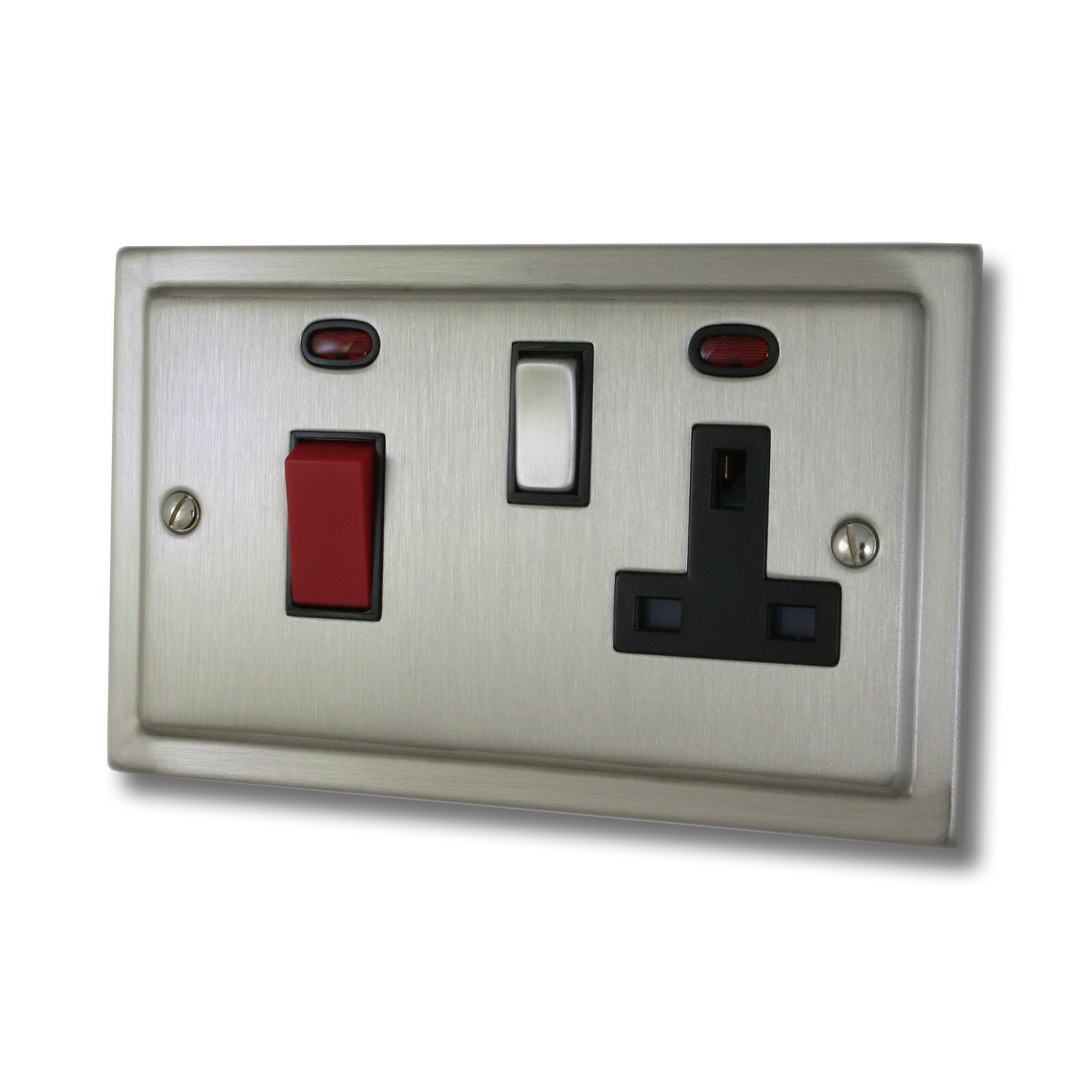 Satin Nickel Cooker Switch