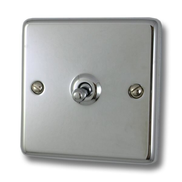 Chrome Toggle Light Switches from Socket Store