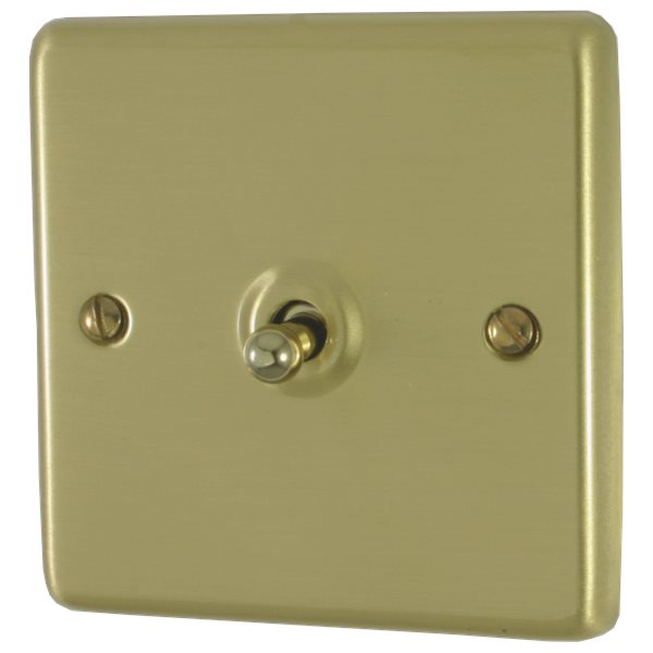 Brass toggle switches